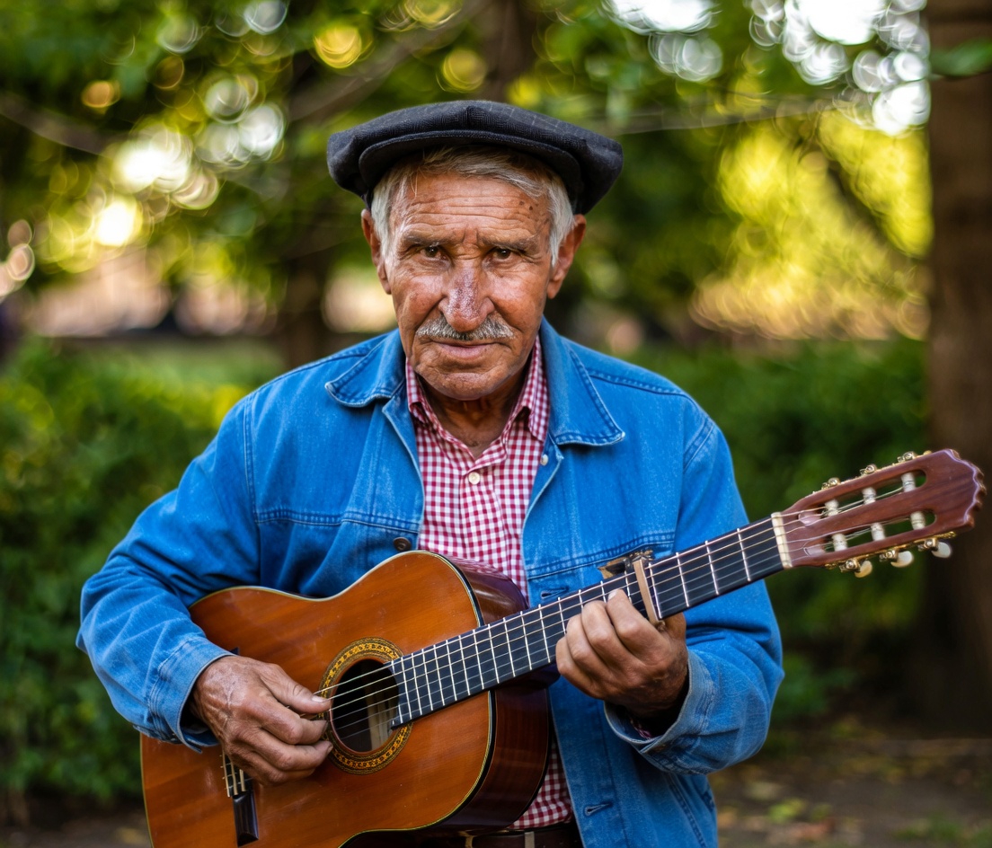 João Silva sorrindo para a família